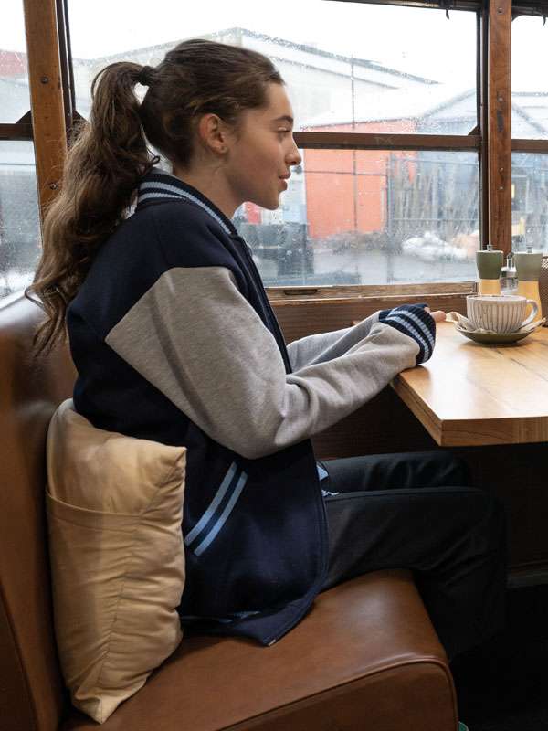 Neighbours Nell Rebecchi Varsity Jacket - detail view