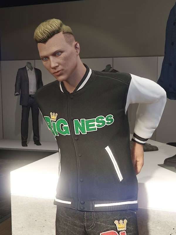 Bigness Crowned Varsity Jacket