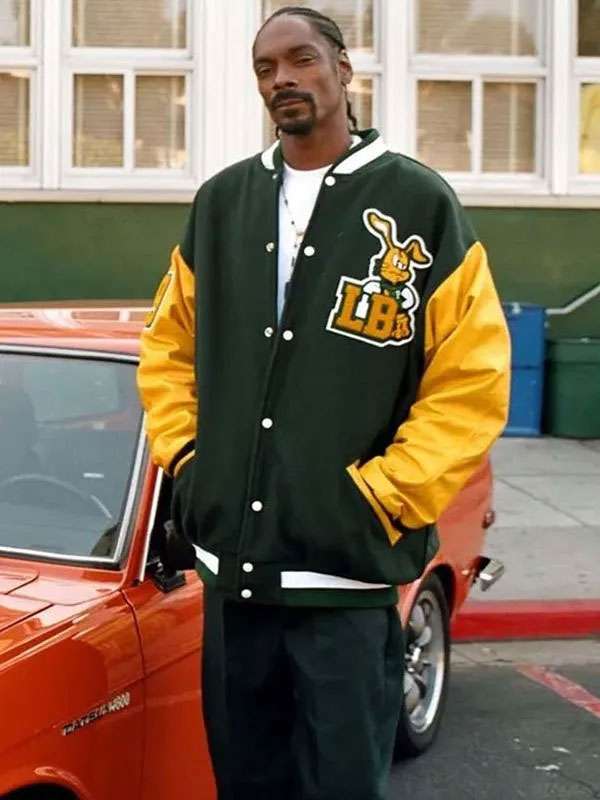 Snoop Dogg Long Beach Varsity Jacket - back view