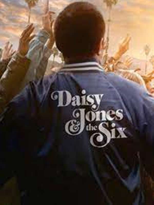 TV Series Daisy Jones and the Six Blue Varsity Jacket