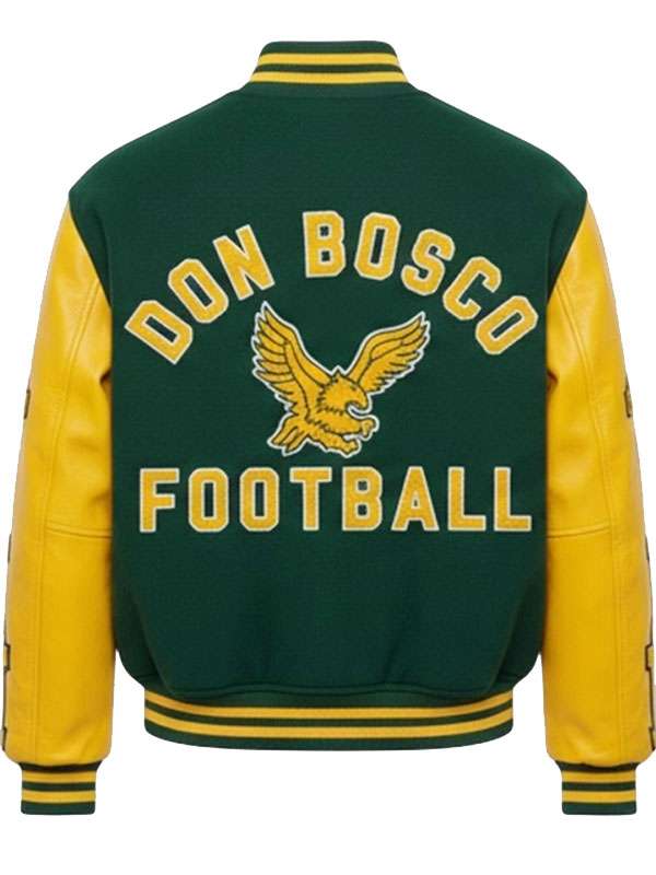 Drake Don Bosco Eagles Varsity Jacket - side view