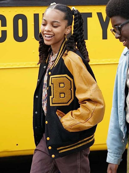 Keisa Clemmons the Wonder Years Varsity Jacket - back view