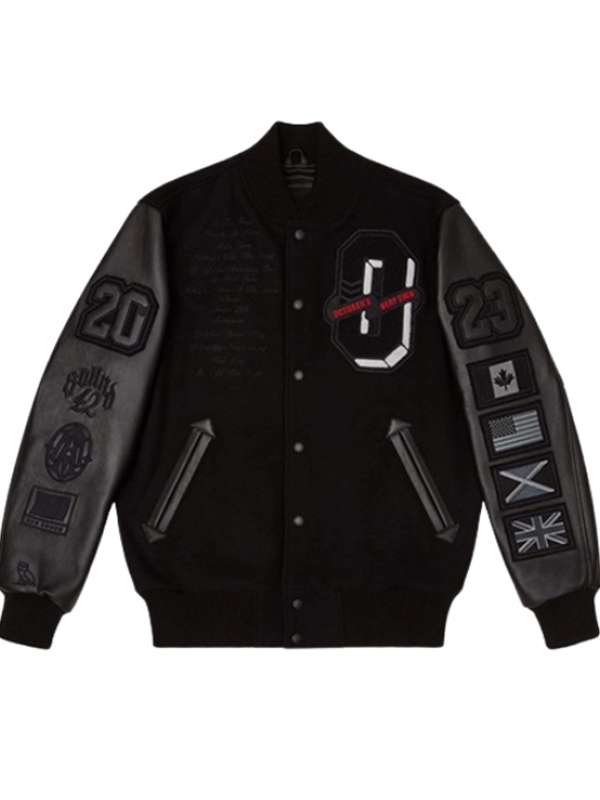 Drake for All the Dogs OVO Varsity Jacket