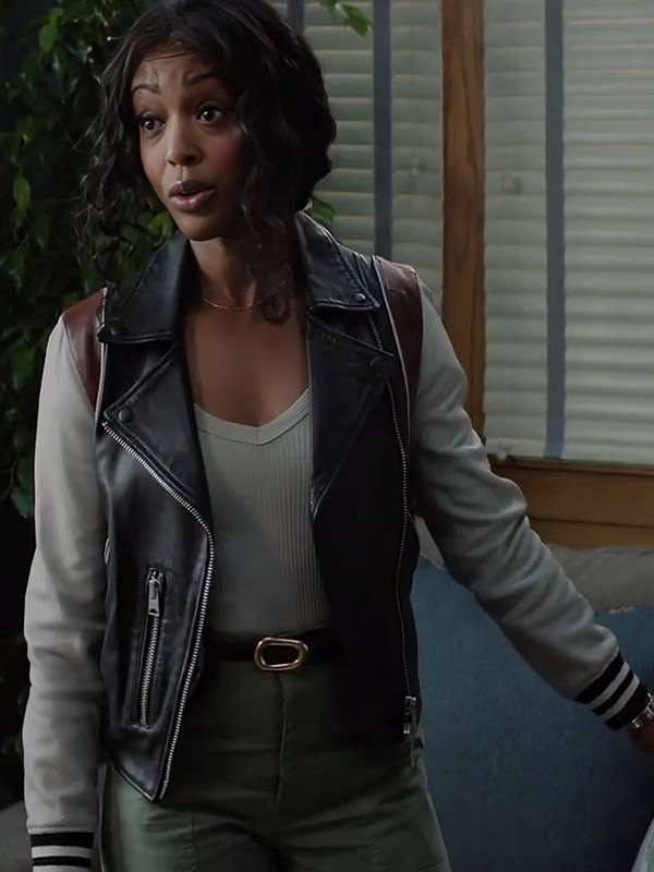 High Potential Daphne Forrester Varsity Jacket