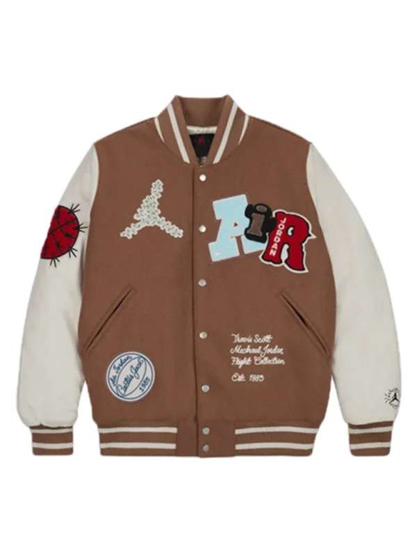 Travis Scott Varsity Jacket - back view