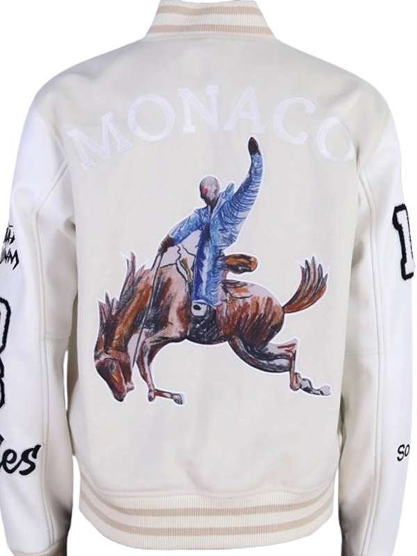 Bad Bunny Monaco Varsity Jacket