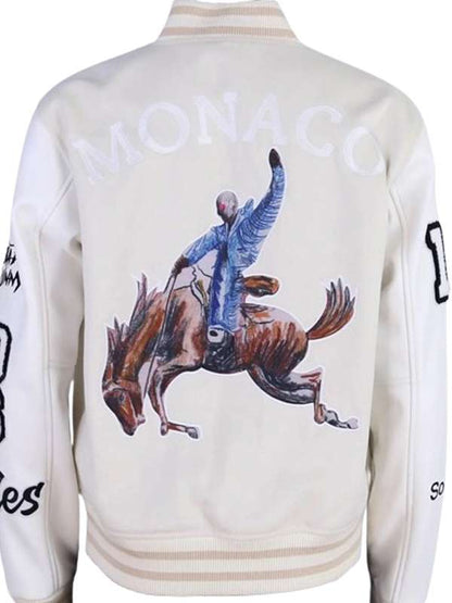 Bad Bunny Monaco Varsity Jacket