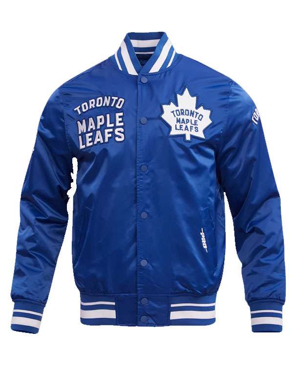 Toronto Maple Leafs Varsity Jacket - back view
