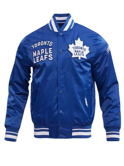 Toronto Maple Leafs Varsity Jacket - back view