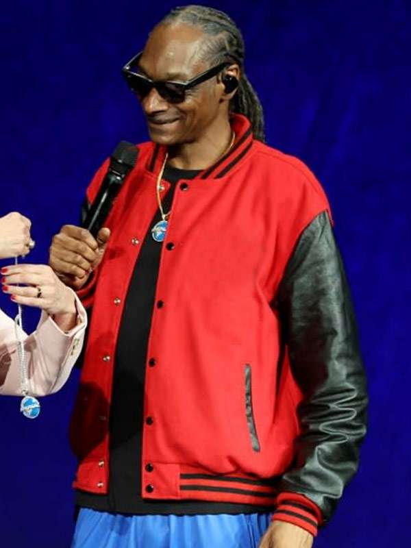 Snoop Dogg Varsity Jacket - back view