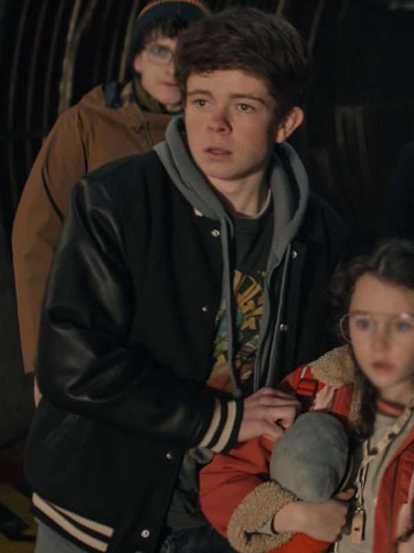 Montgomery Cuttermill Invasion Black Varsity Jacket