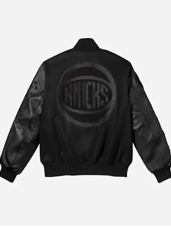 New York Knicks Champions Varsity Jacket - back view