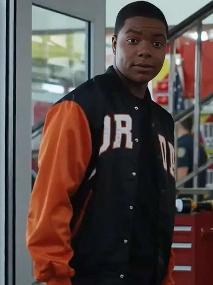 Elijah M Cooper 9-1-1 Varsity Jacket