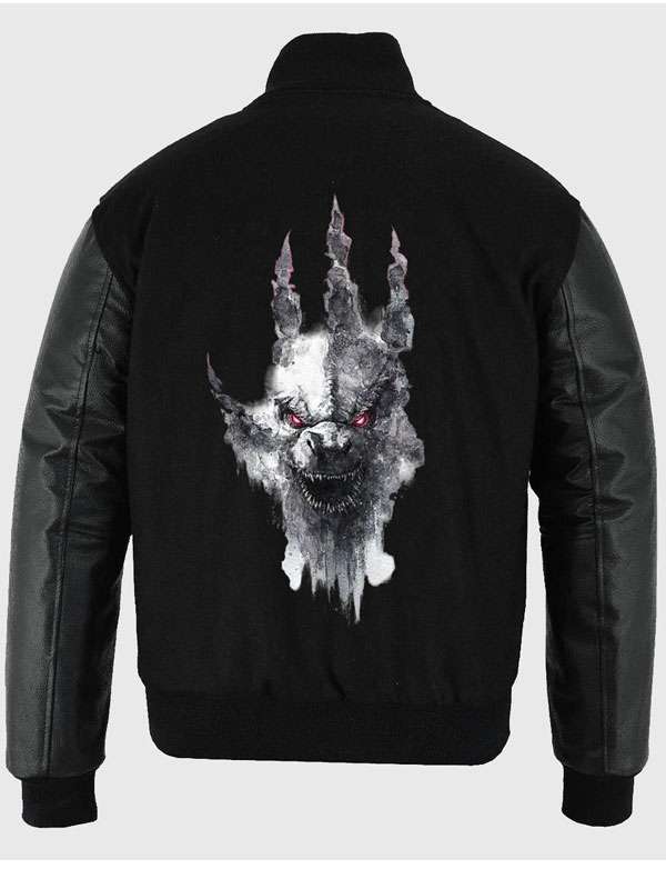 Godzilla X Kong Varsity Jacket - side view