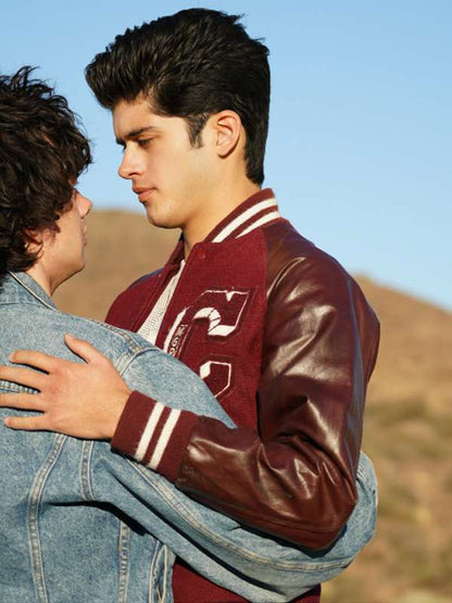 Aristotle and Dante Max Pelayo 2023 Varsity Jacket - back view