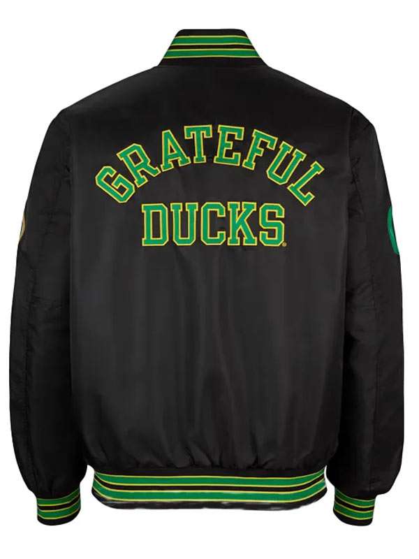 Dan Lanning Varsity Oregon Jacket - back view