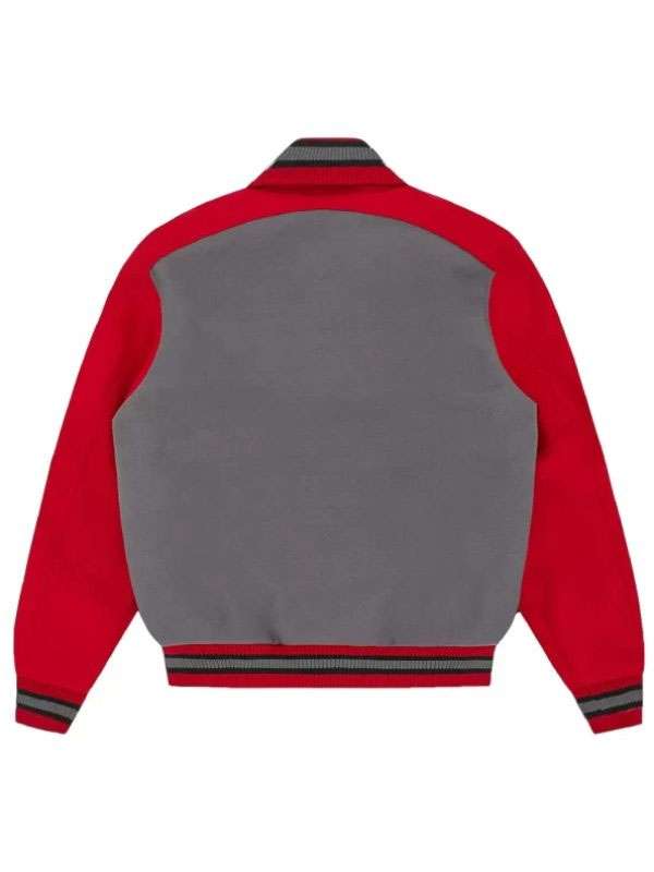 Icecream Patch Varsity Jacket - side view