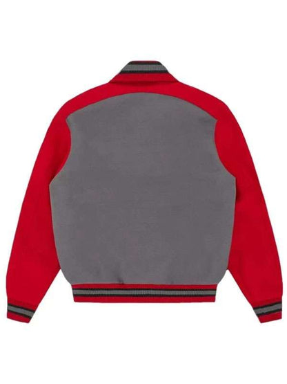 Icecream Patch Varsity Jacket - side view
