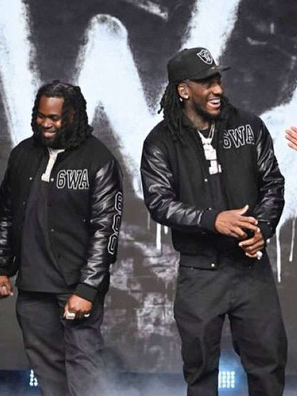 The Tonight Show 600 Ent Varsity Jacket - back view