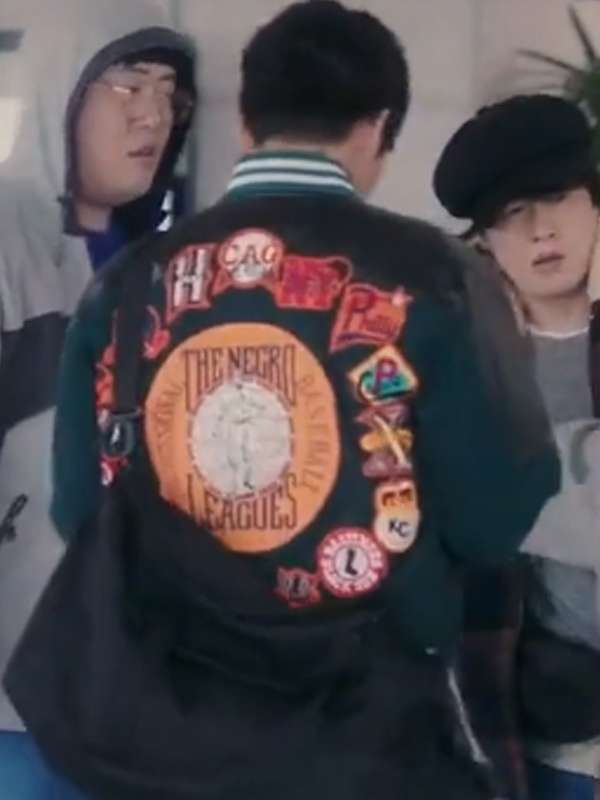 Cho Yong Pil Welcome to Samdalri S01 Varsity Jacket - side view