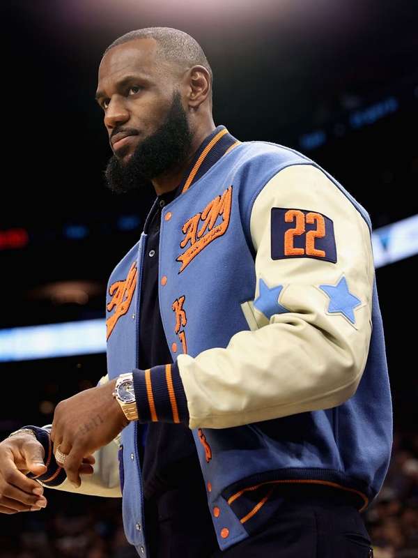 Lebron James Nab 2022 Varsity Jacket