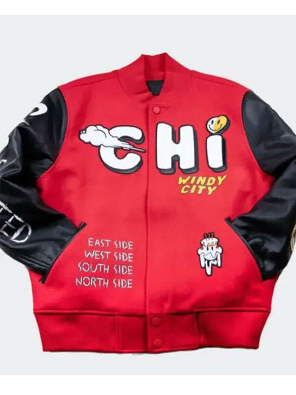 Chi Windy City Varsity Jacket - side view