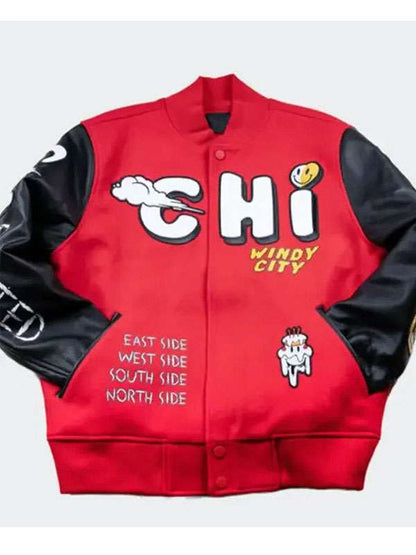 Chi Windy City Varsity Jacket - side view