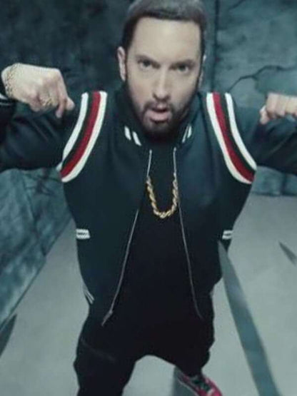 Eminem Godzilla Varsity Jacket - alternate view
