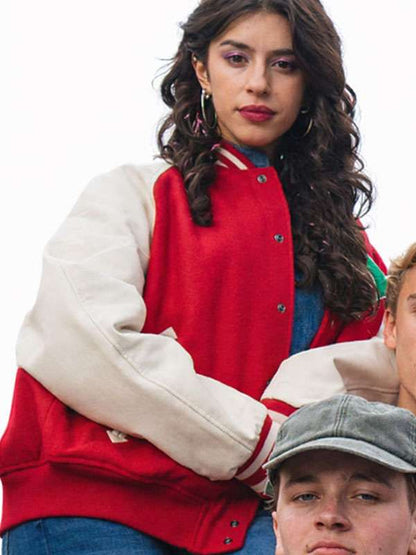 A Good Girls Guide to Murder Yali Topol Margalith Varsity Jacket - back view