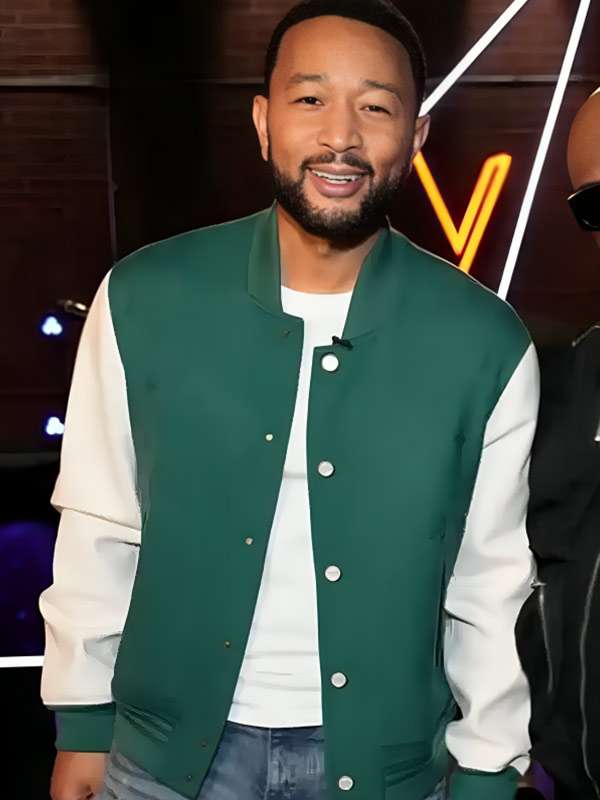 John Legend the Voice Varsity Jacket