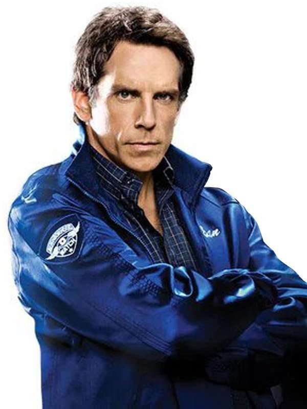 Ben Stiller the Watch Neighborhood Varsity Jacket