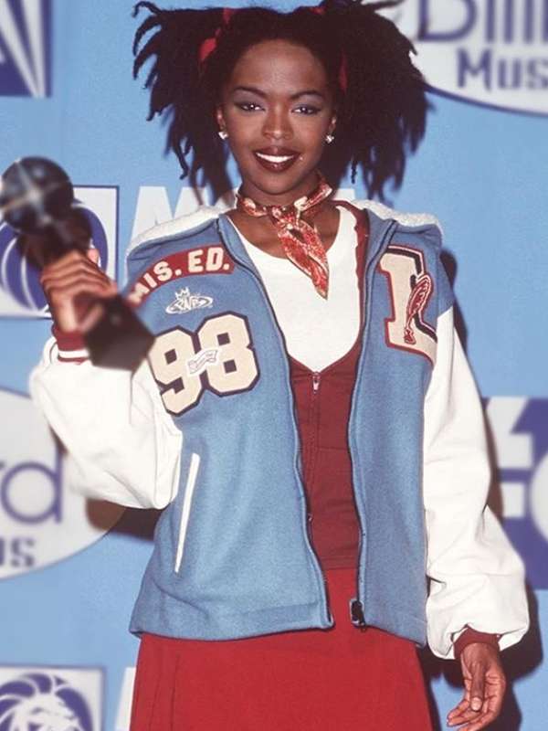 Lauryn Hill 1998 Varsity Jacket - side view