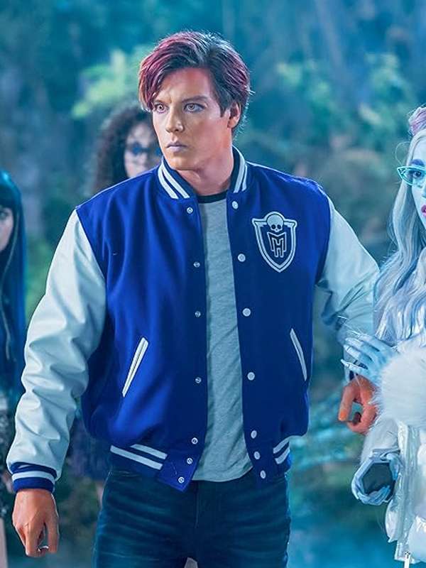 Heath Burns Monster High 2 Varsity Jacket - side view