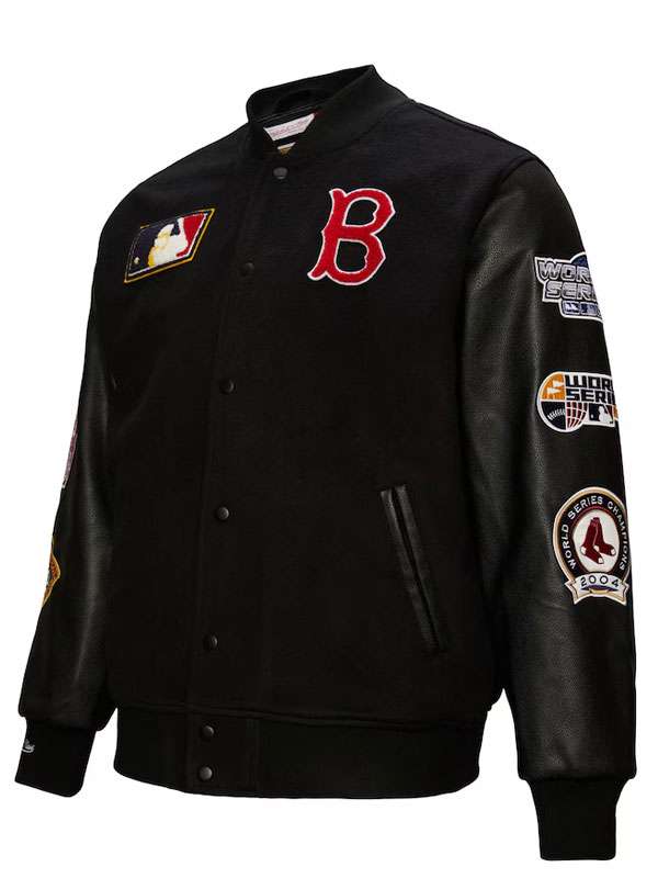 Boston Red Sox Varsity Jacket - back view