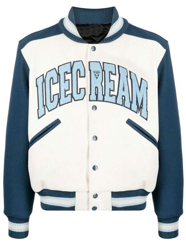 Icecream Patch Varsity Jacket