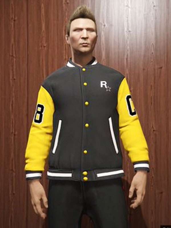 R Community Series Varsity Jacket - side view
