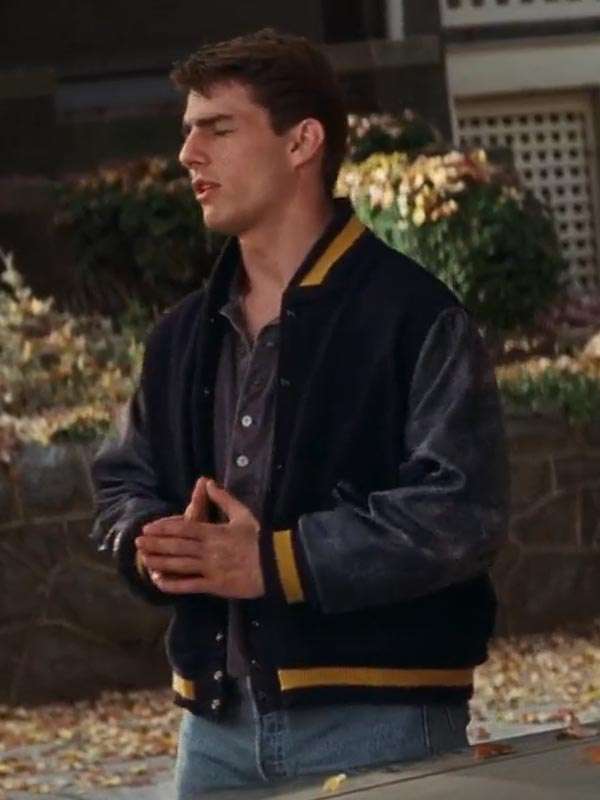 Tom Cruise a Few Good Men Varsity Jacket - back view