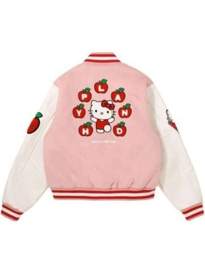 Hello Kitty Letterman Jacket - detail view