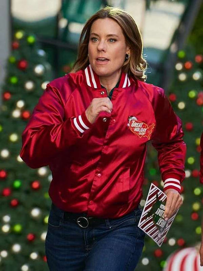 Ashley Williams Jingle Bell Run 2024 Varsity Jacket - alternate view