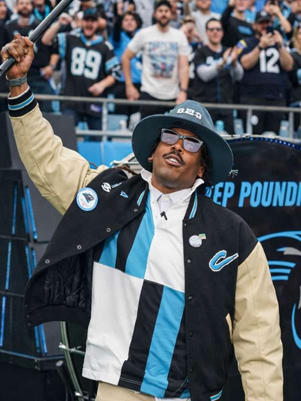 Carolina Panthers Cam Newton Varsity Jacket