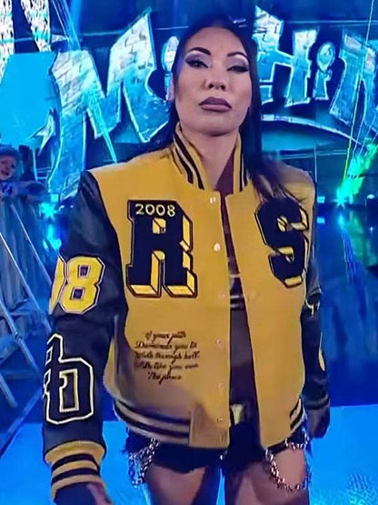 Mia Yim Smackdown Varsity Jacket - detail view