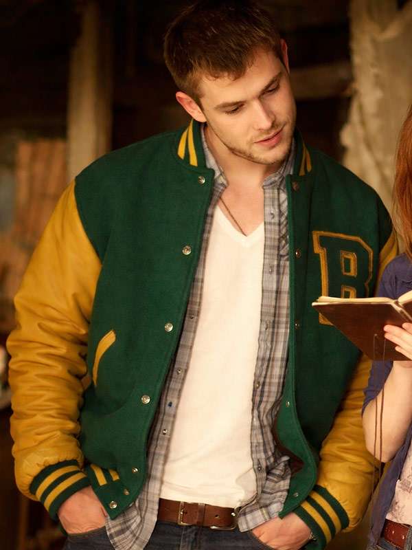 Chris Hemsworth the Cabin in the Woods Varsity Jacket - back view