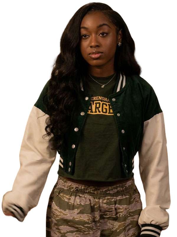 Amina All American Varsity Jacket - back view