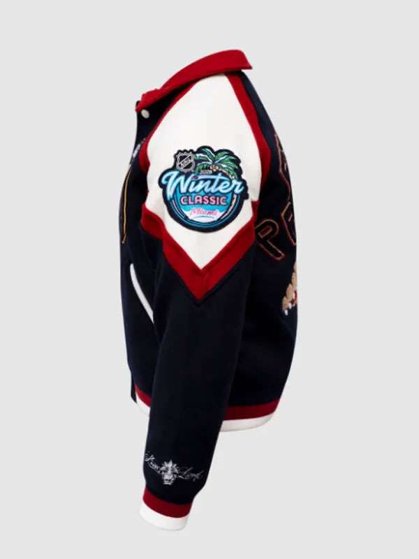 Florida Panthers Winter Classic Varsity Jacket