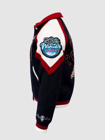 Florida Panthers Winter Classic Varsity Jacket