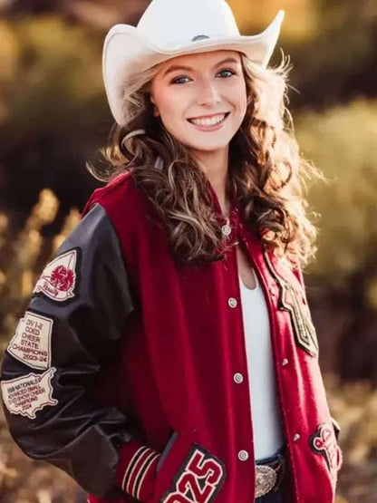 Clark Shadow Ridge 2025 Varsity Jacket - detail view