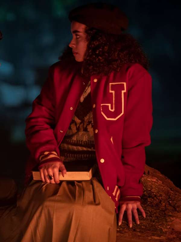Claudia Interview with the Vampire Red Varsity Jacket