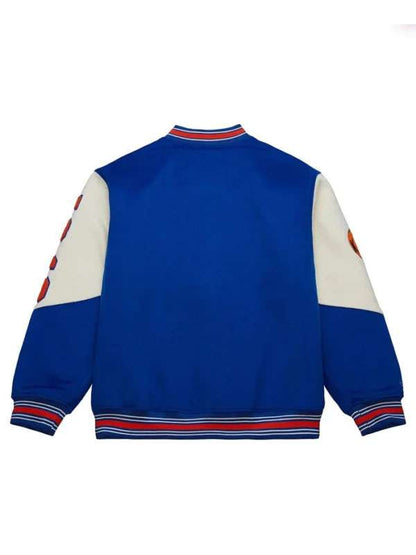 Egypt Dean Knicks Victory Parade Varsity Jacket