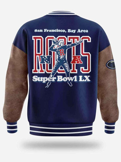 Bowl LX Heritage Varsity Jacket - back view