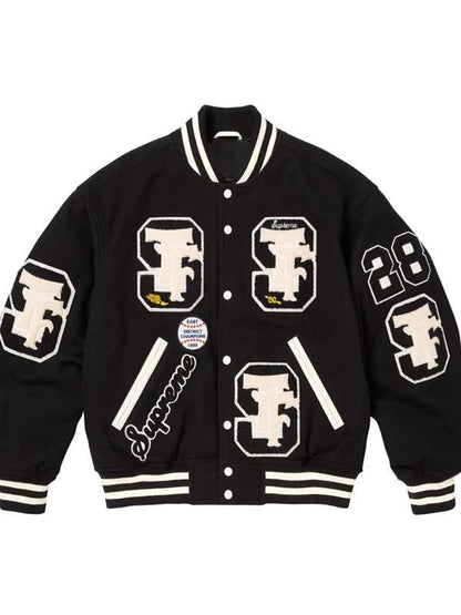 Supreme Drill Team Varsity Jacket - side view